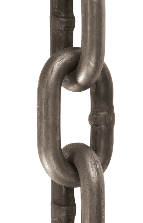 Chains Non Welded Link Chain Decorative Chain Oval Chain - China Welded  Chain, Straight Link Chain