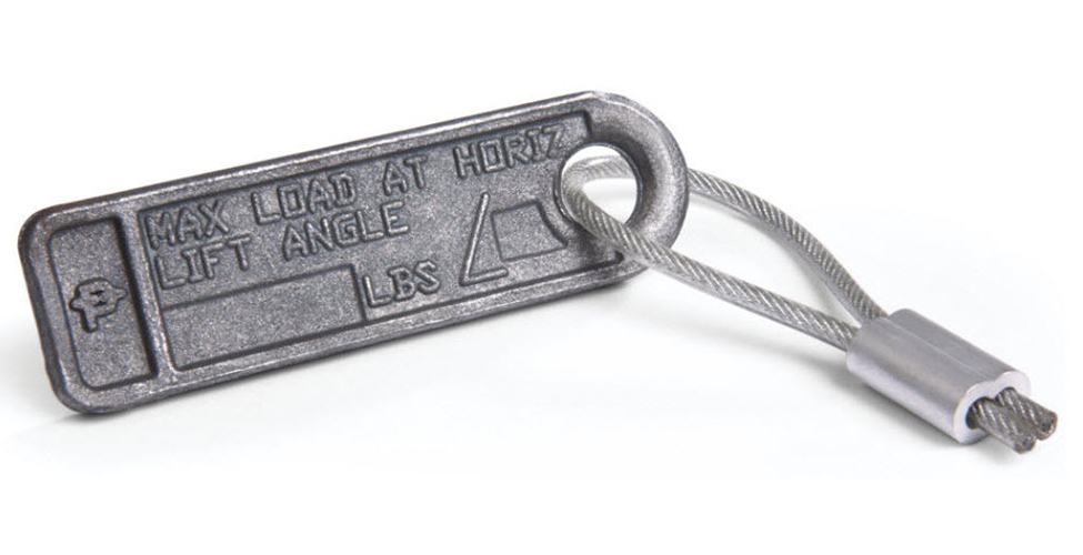 Peerless  Chain Sling Identification Tag